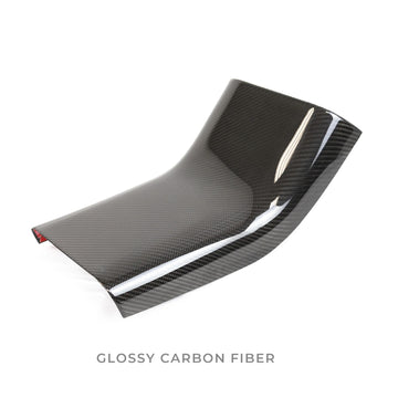 infinaware - Backseat Center Console Base Cap - Carbon Fiber Interior Mods for tesla Model 3 / Y