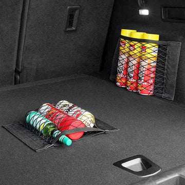 Trunk Storage Bag Mesh Cargo Net for Tesla