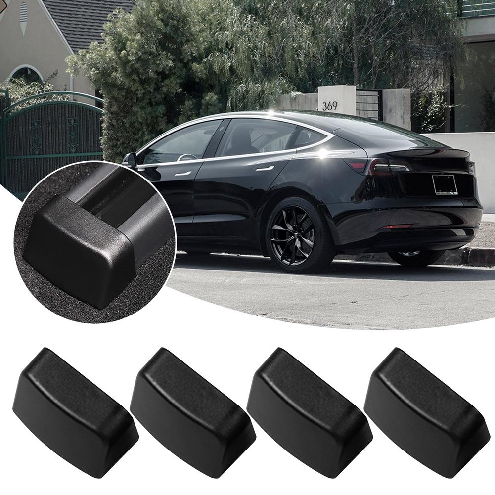 Car Slide Rails Anti-Kick Plugs Accessories suitable for Tesla Model 3 Model Y 2021-2023 (4pcs/set)