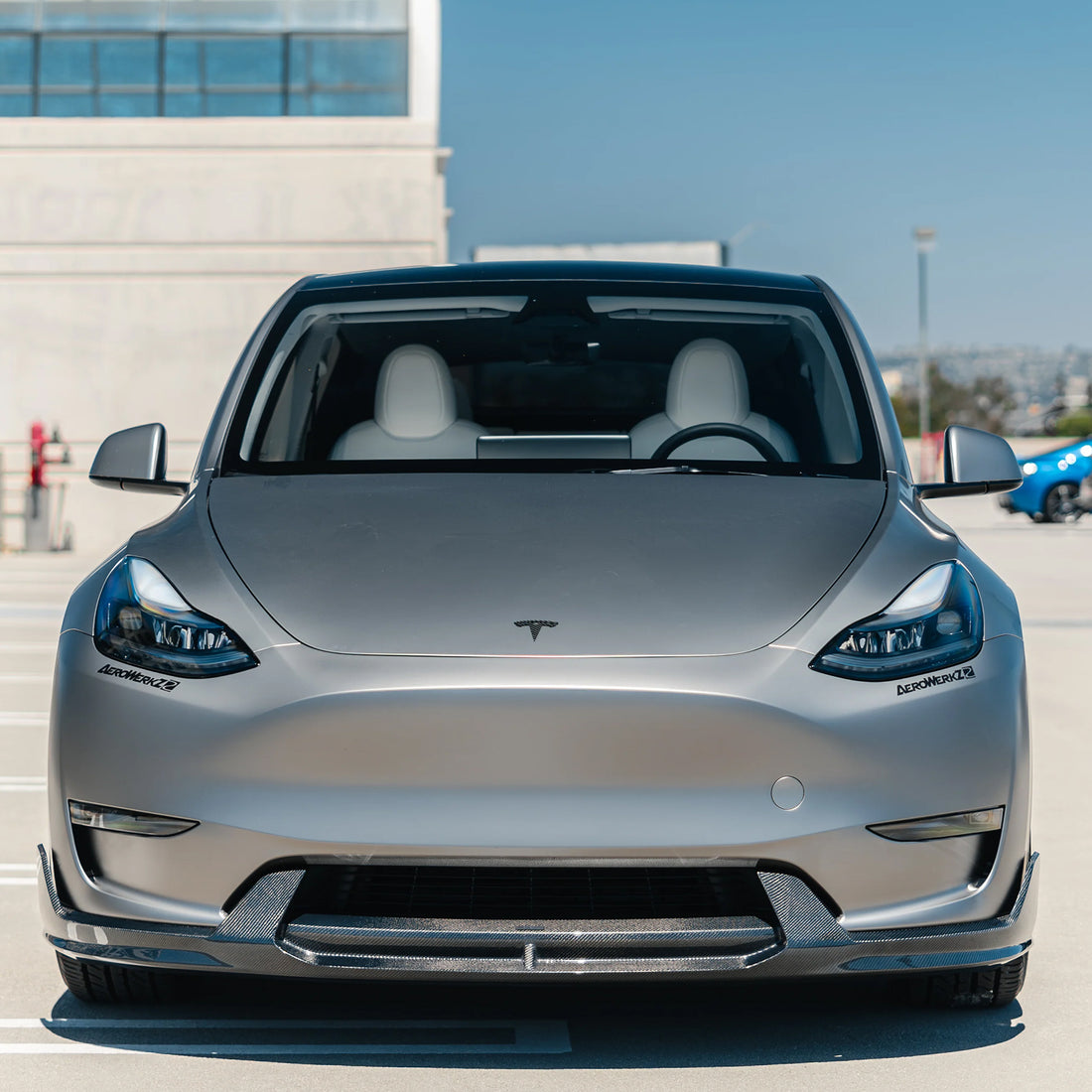 infinaware - Carbon Fiber Front Lip Ver.2 for Tesla Model Y