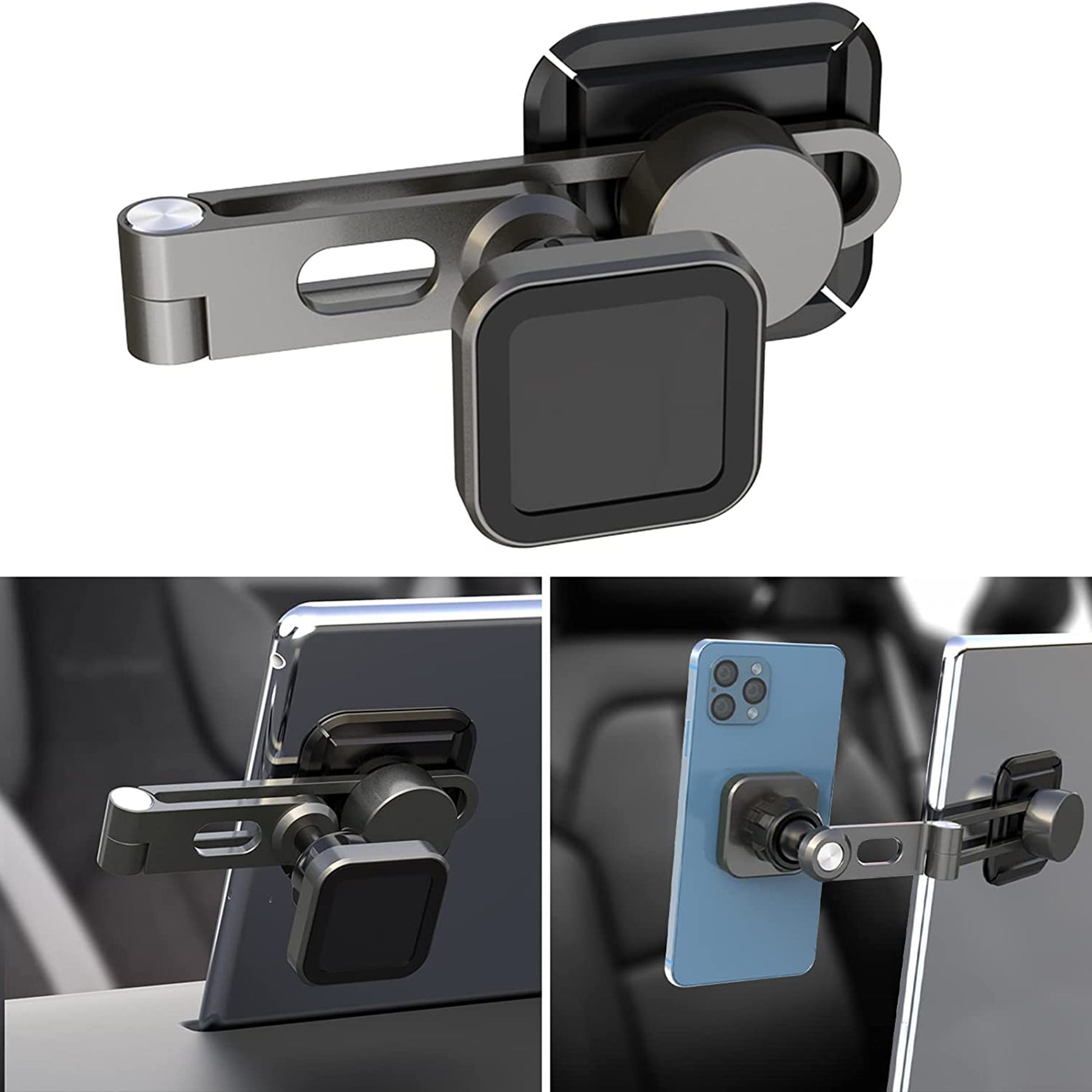 infinaware - Center Console Magnetic Phone Holder for Model 3/Y/S/X/Cybertruck