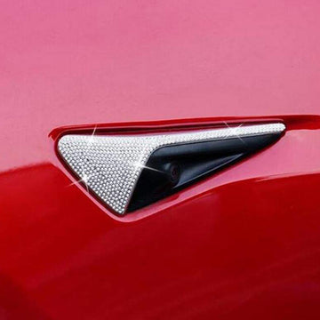 infinaware - Crystal side label decoration for Tesla Model 3/Y (2017-2023)