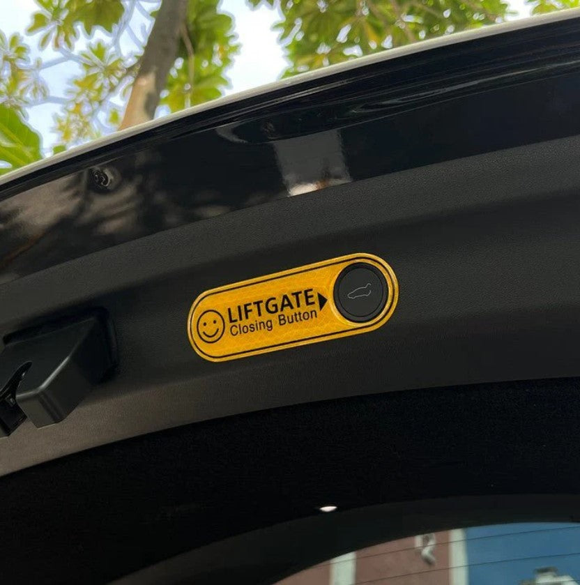 Electric Tailgate Stickers For Tesla Model3YXS