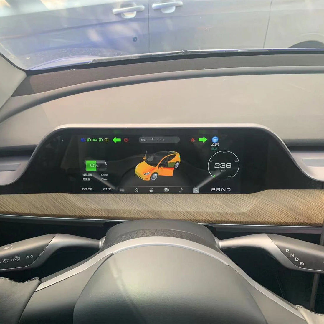 infinaware - Integrated Dashboard Display for Tesla Model 3/Y 2021-2022 (Only For Left-hand drive)