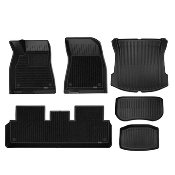 TPE+Menes Double Layer Floor Mats for Model 3 & Model Y 2021-2023