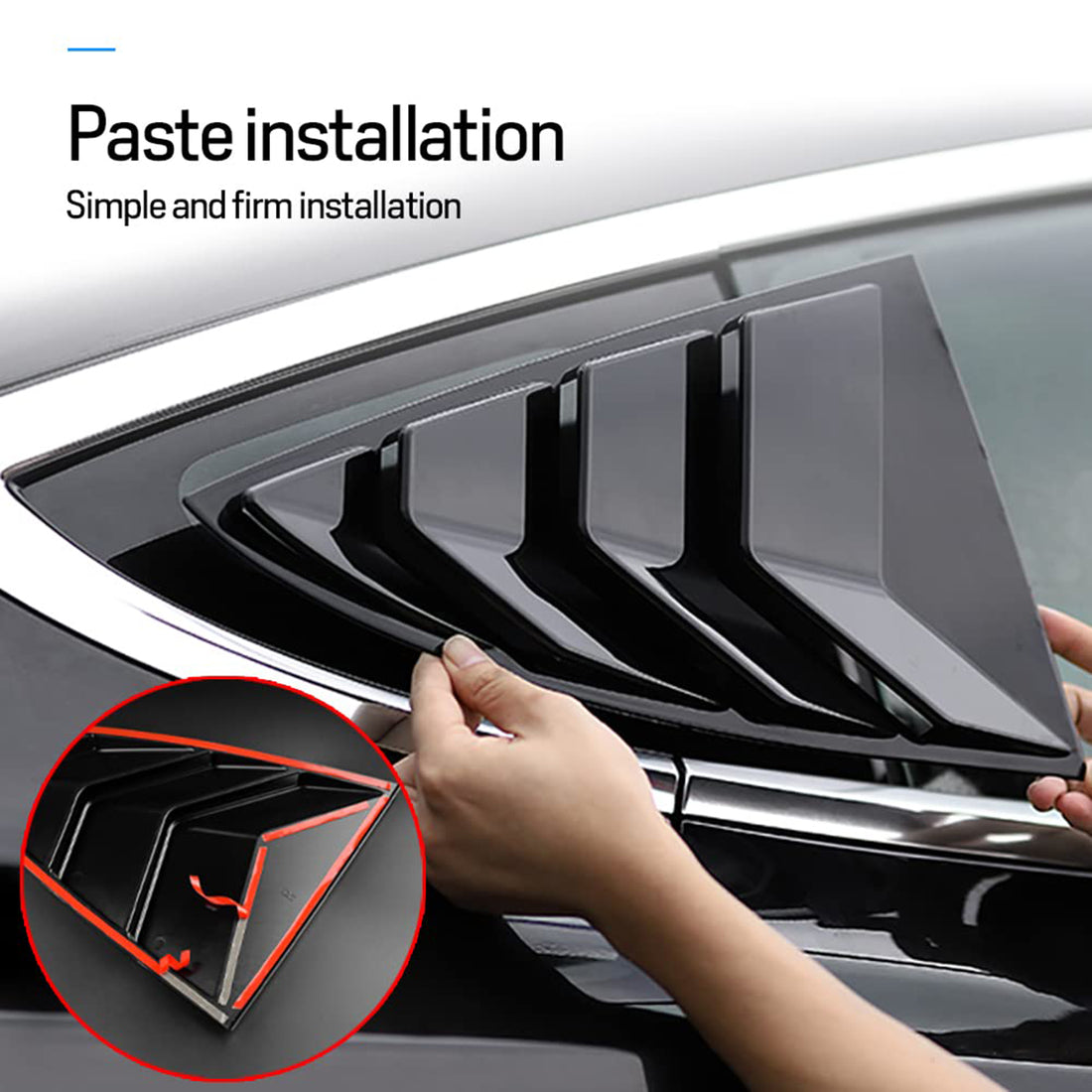 infinaware - Side Window Vent Cover for Tesla Model 3 2017-2023 [2 PCS]