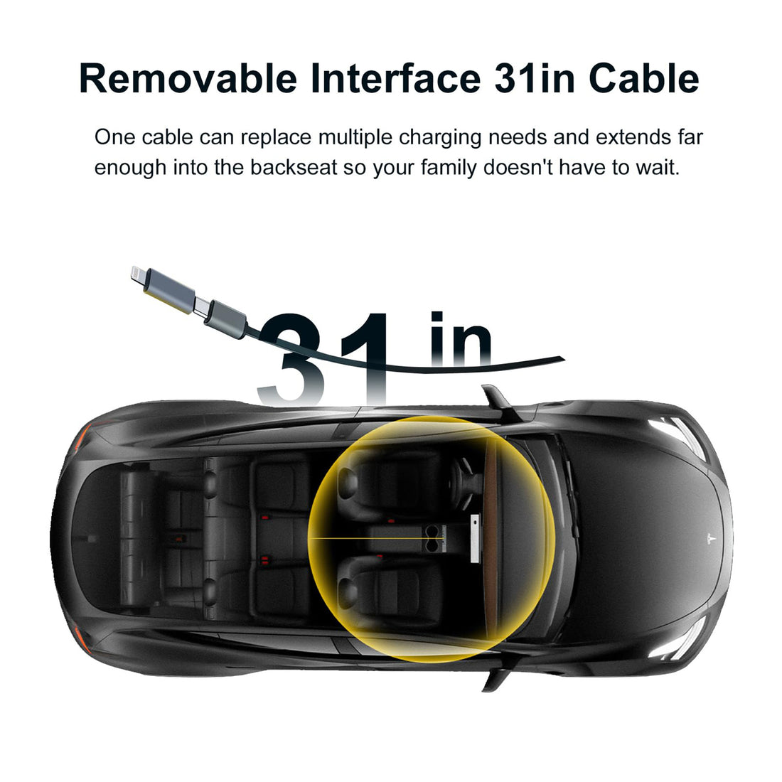 infinaware - USB Hub Docking Station For Tesla Model 3/Y