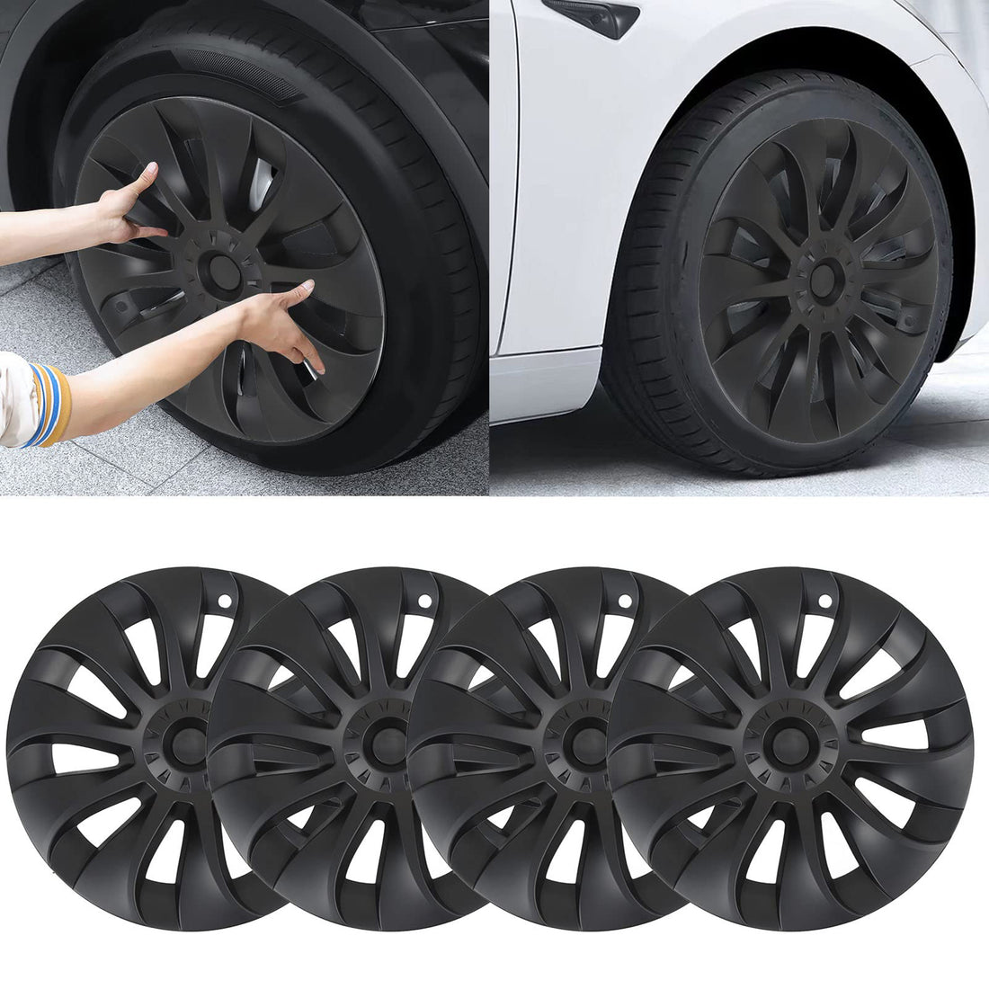 20' Wheel Cover For Tesla Model Y（4PCS)