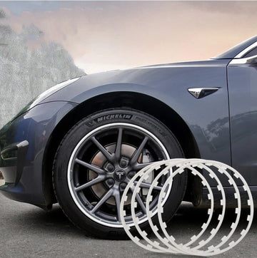 Wheel Rim Protectors for Tesla Model 3YSX（5pcs）