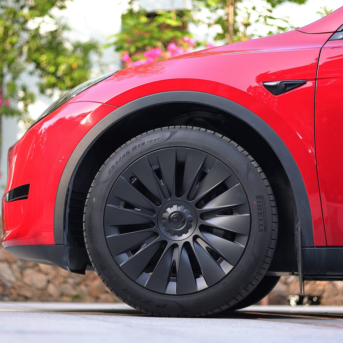 infinaware - 19' Windmill Wheel Covers for Tesla Model Y（4PCS）